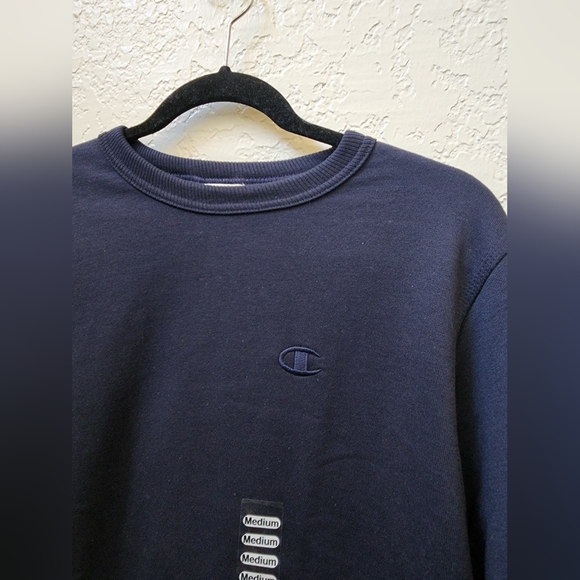 Champion Mens Fleece Pullover , XS ,Navy Blue - Picture 4 of 8